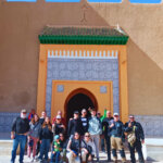 EN LA PUERTA DEL MAUSOLEO MOULAY ALI CHERIF